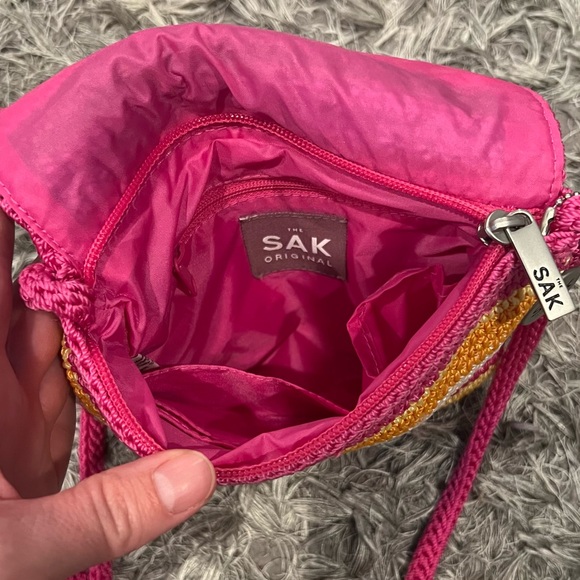 Crochet crossbody bag by The Sak - Picture 6 of 7